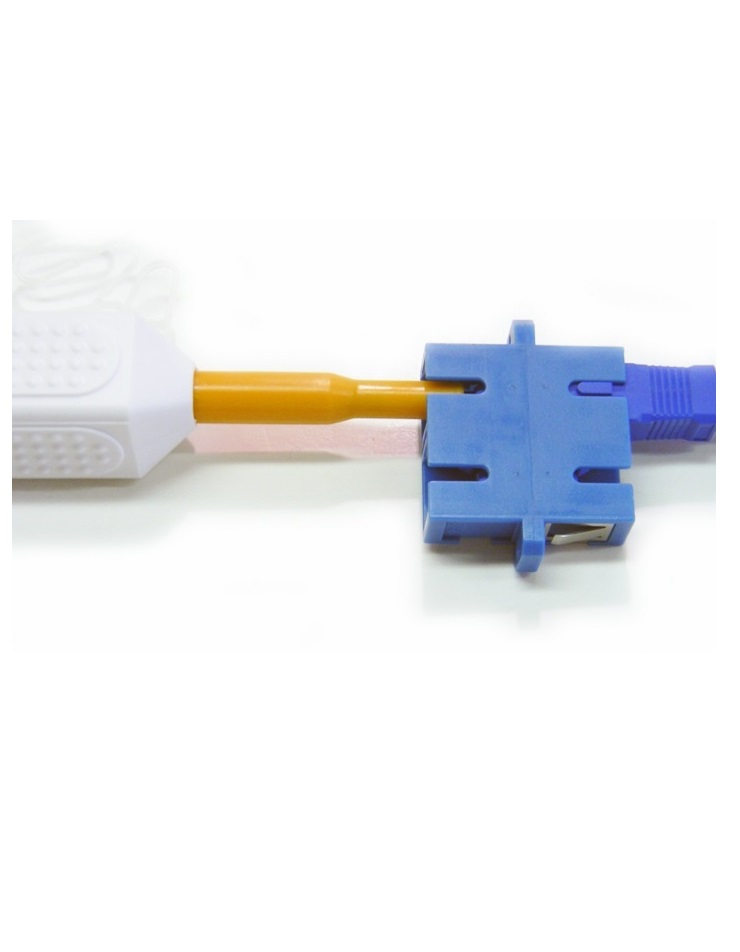 Fiber optic cleaner pen for SC, FC, ST, LC, MU connectors, adapters 1