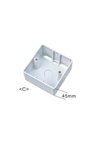 FMS-BX45 Plastic bottom for wall mount outlet