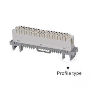 LSA-C LSA disconection module PROFIL PROFILE 10 pair poru plintas telefoninis