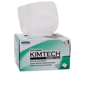 Kimtech wipes non alkohol fiber cleaning serveteles optikos valymui