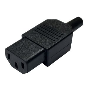 C13 jungtis 10A 250VAC connector montuojama