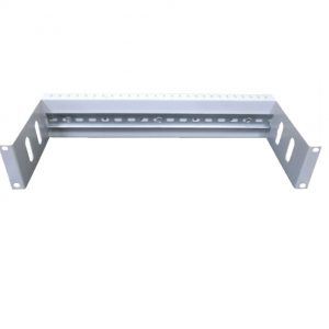 SR550751 DIN panele 2U automatams elektros keitikliams din begelis 2U 19" panelis ierīču montāžai ar 35mm DIN stiprinājumu, padziļināts.