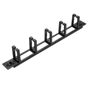 cable management bar grey colour 1u kabeliu sutvarkymo panele sukos šukos tvarkymo panelė organiser rings