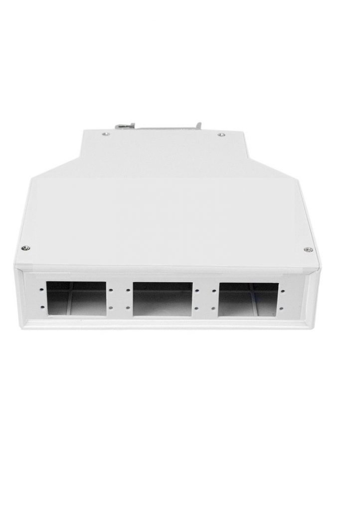 DIN mount fiber box SC duplex connector