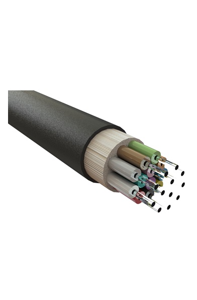 12 šķiedru optiskais kabelis SM OS2, CCA kategorija, Excel Networking