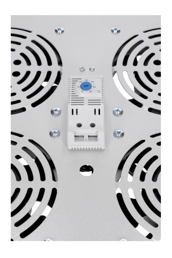 VENT-4F keturių ventiliatorių blokas fan unit termosatatas