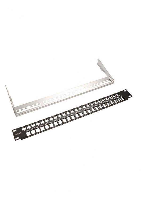 100-050 48 port keystone panel UTP Excel networking