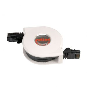 21.15.0591 retractable UTP cable cat 5e black