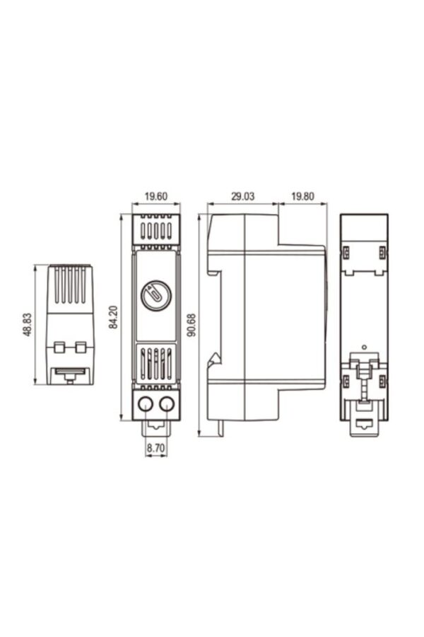 TERM-V-SL compact thermostat