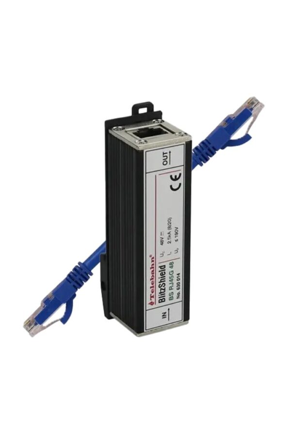 SP-630 014 RJ45 surge protector 1Gbps DIN apsauga nuo viršįtampių