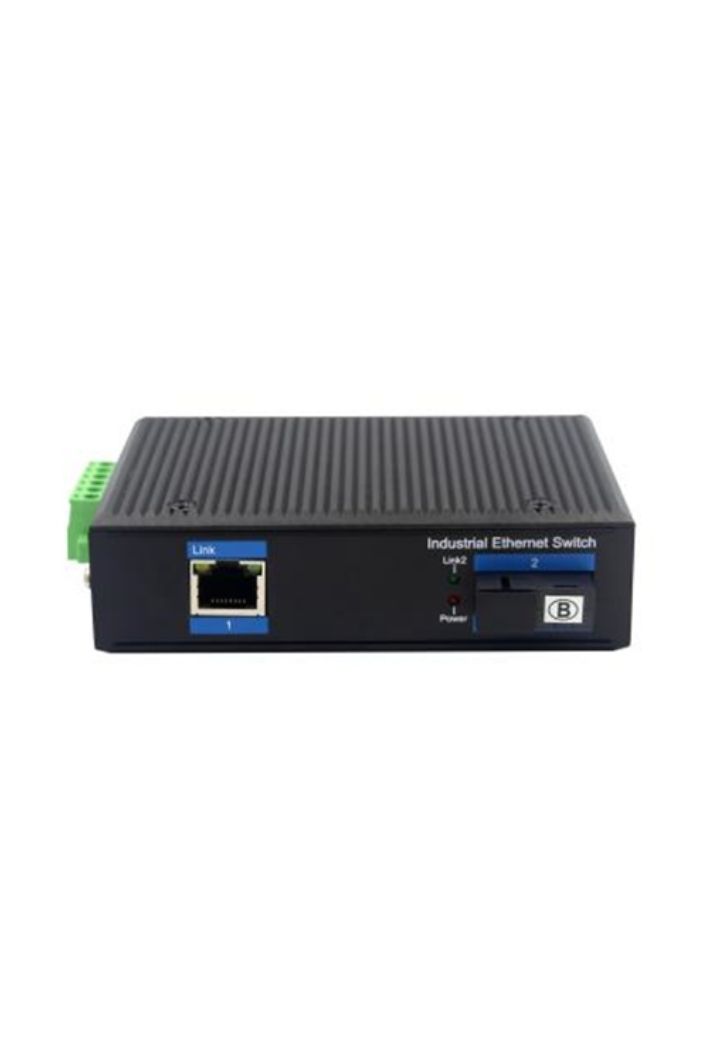 Industrial media converter din